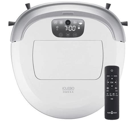 iClebo Omega W Robot Vacuum Cleaner .